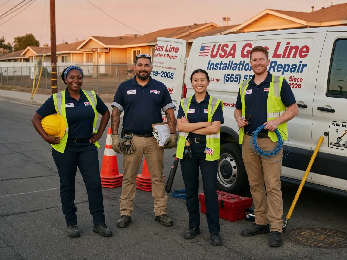 Gas Line Installation company in Orting, WA